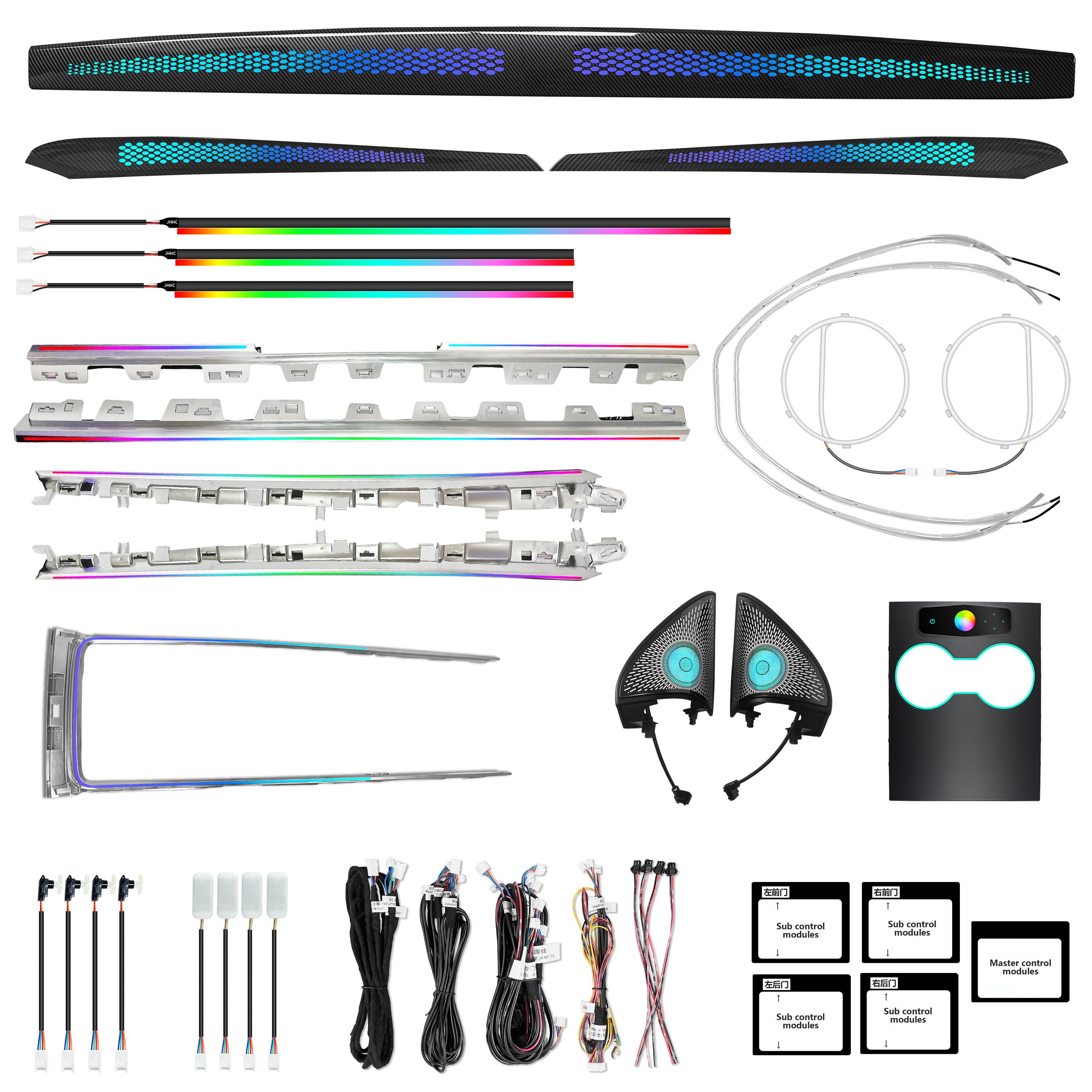 Lighting Interior Decor - Upgrade Symphony Led Car Interior Ambient