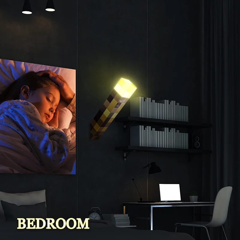 Lighting Decor For Bedroom - Brownstone Flashlight LED Night Light Bedroom