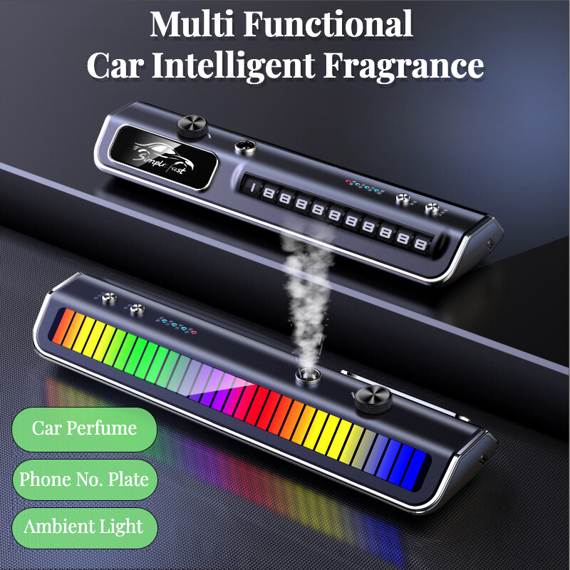 Decor Lighting Phone Number - Multi Functional Intelligent Spray Car Fragrance