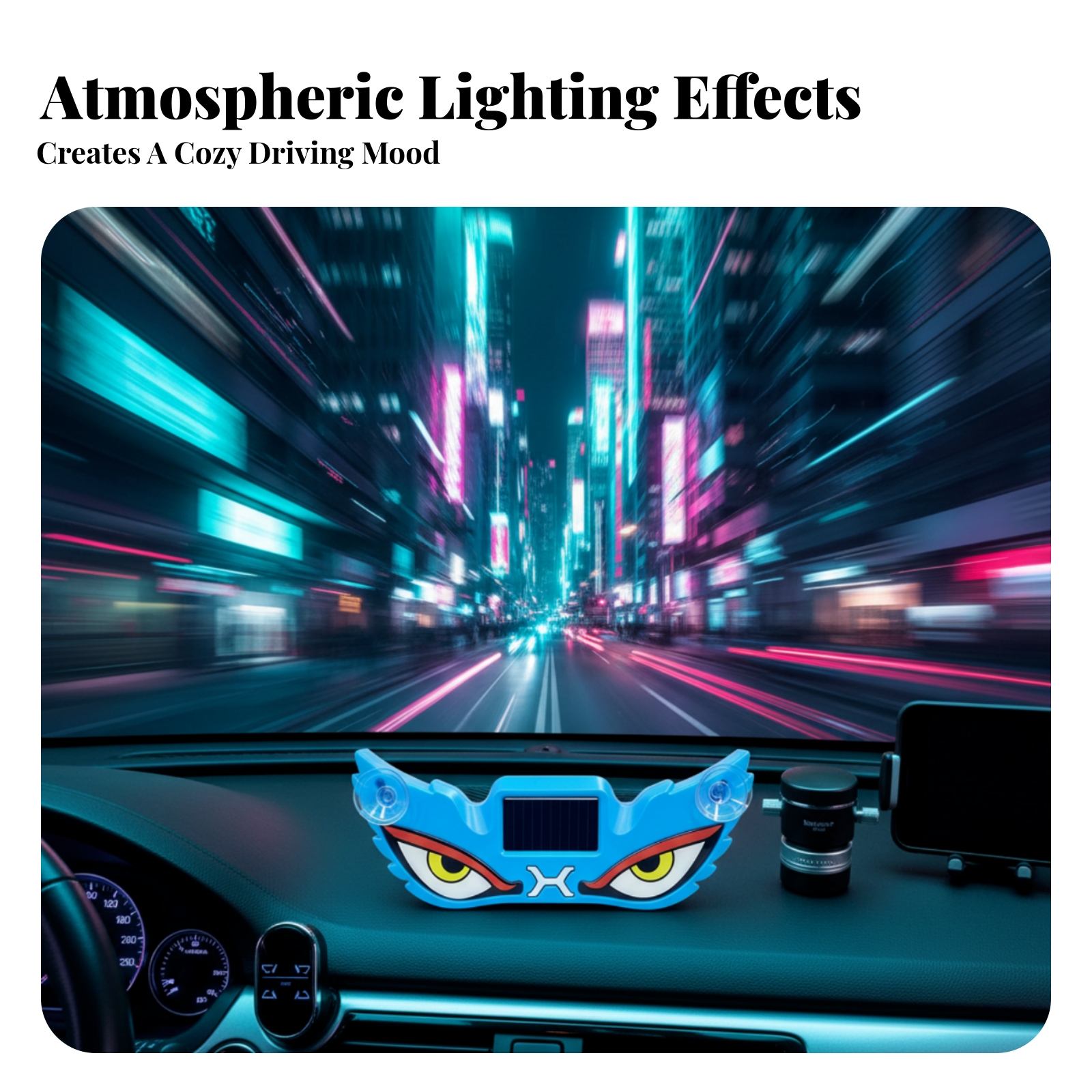 Evil-eye Shaped Suction Cup Ca - Lighting Interior Decor 评论和价格