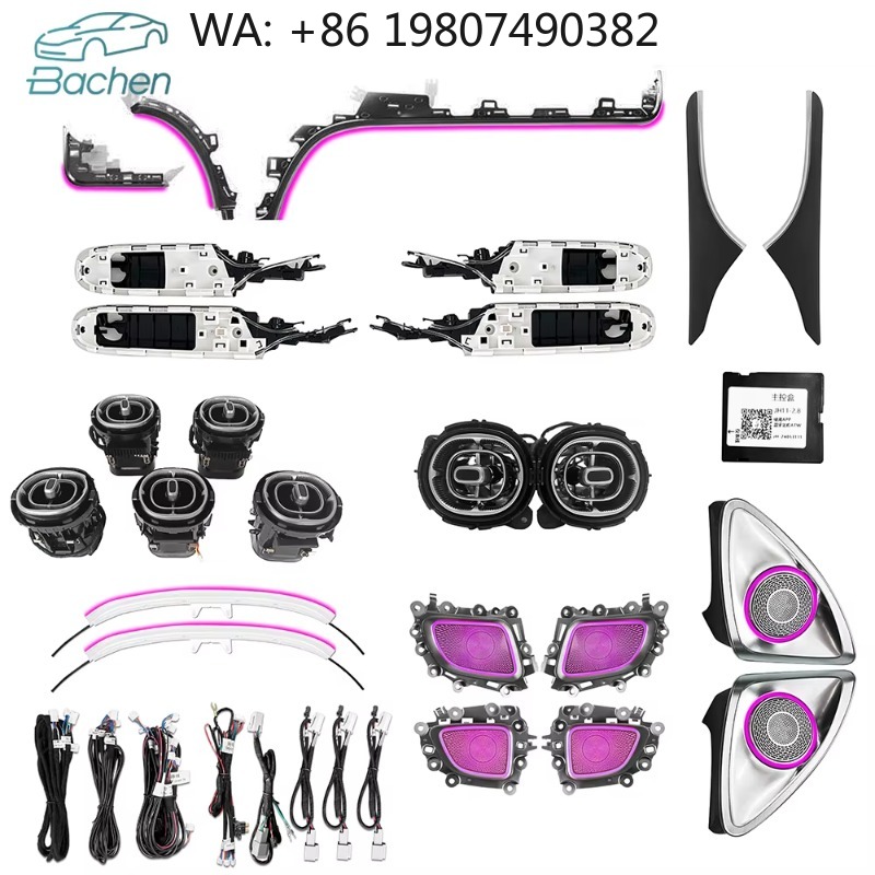 64 Color Front Rear Air Vent L - Lighting Interior Decor 评论和价格