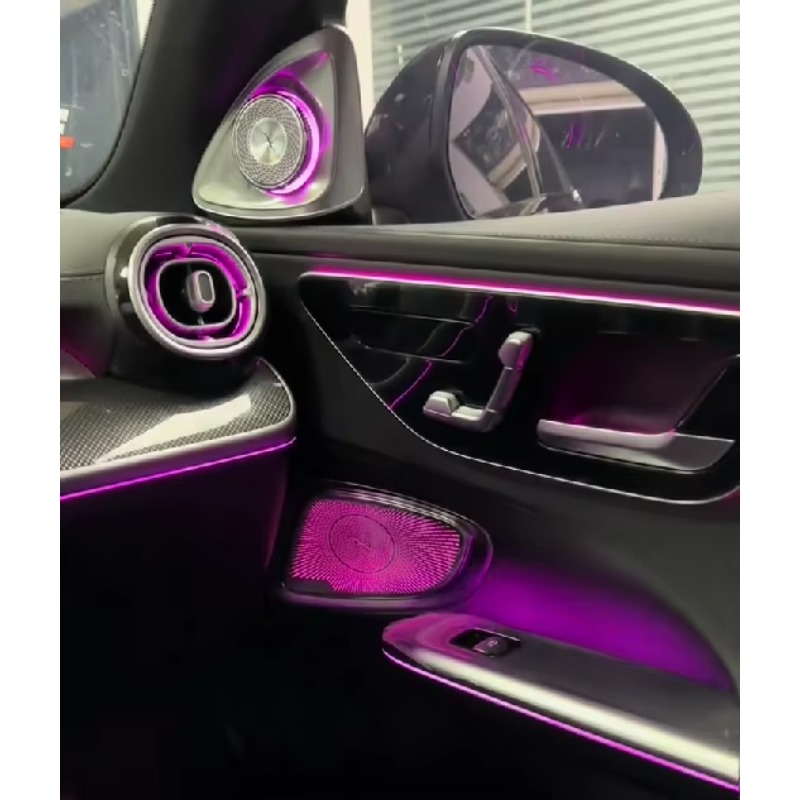 64 Color Front Rear Air Vent L - Lighting Interior Decor 评论和价格