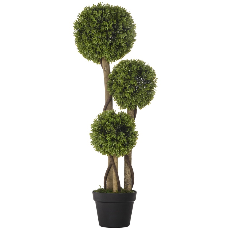 Light Green Artificial Boxwood - Home Decor Lighting Tree 评论和价格