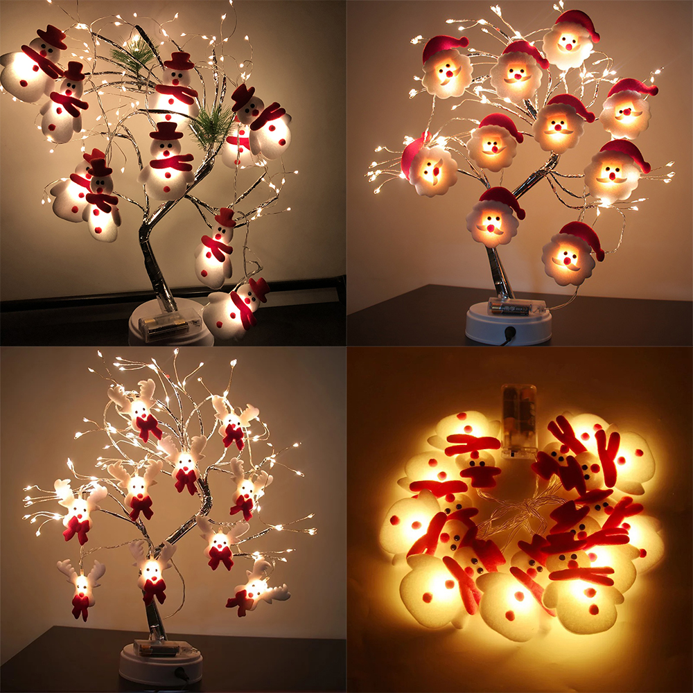 Christmas LED Garland String L - Home Decor Lighting Tree 评论和价格