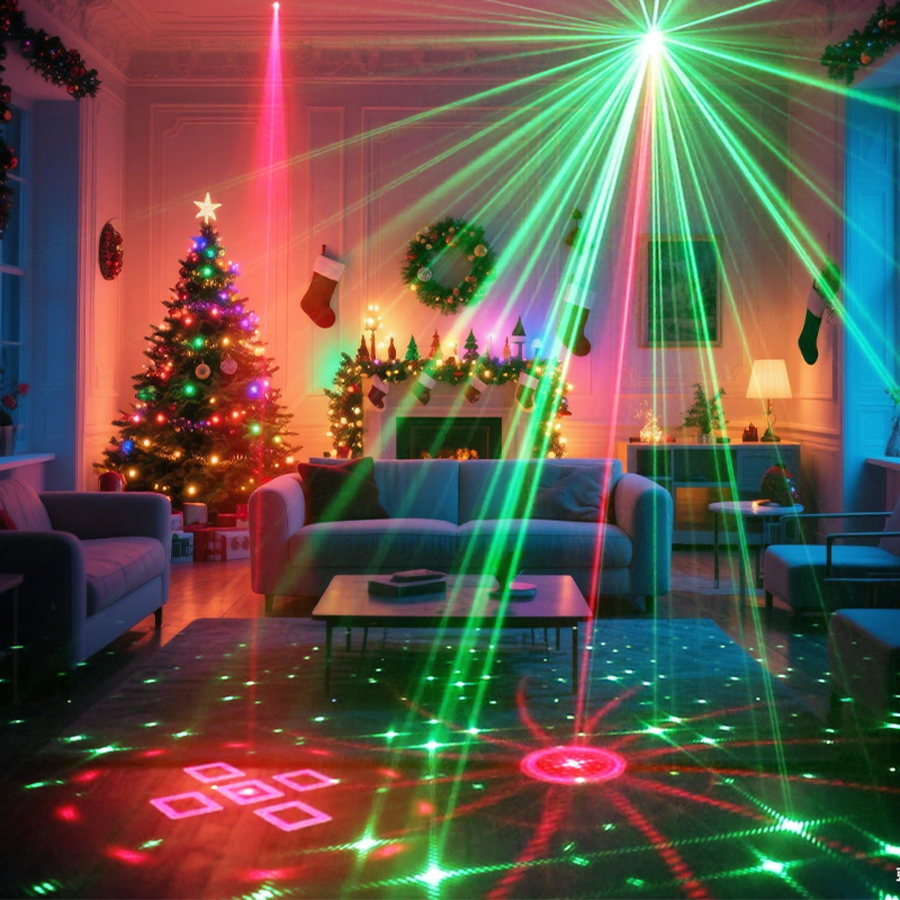 YSHR10 60 Patterns R&G Laser B - Lighting Effect Home Decor 评论和价格