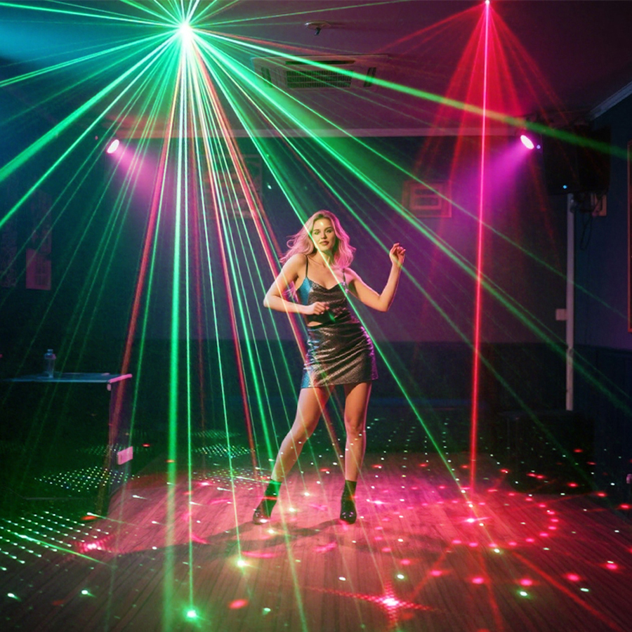 YSHR10 60 Patterns R&G Laser B - Lighting Effect Home Decor 评论和价格