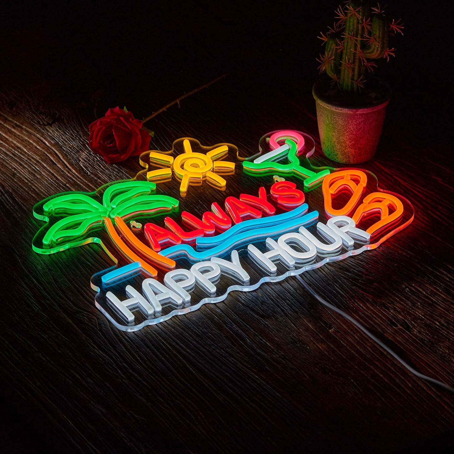 Always Happy Hour Beer Bar Neo - Home Lighting And Decor 评论和价格