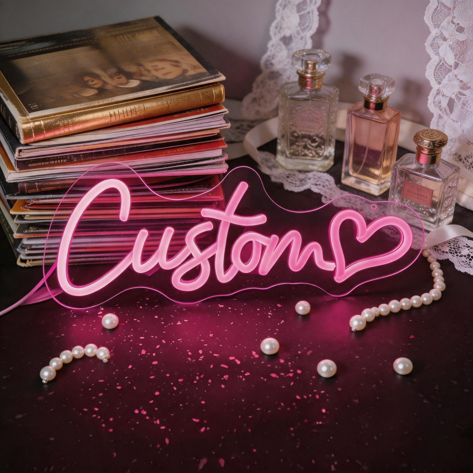 Custom LED Personalized Neon S - Lighting Decor Wedding 评论和价格