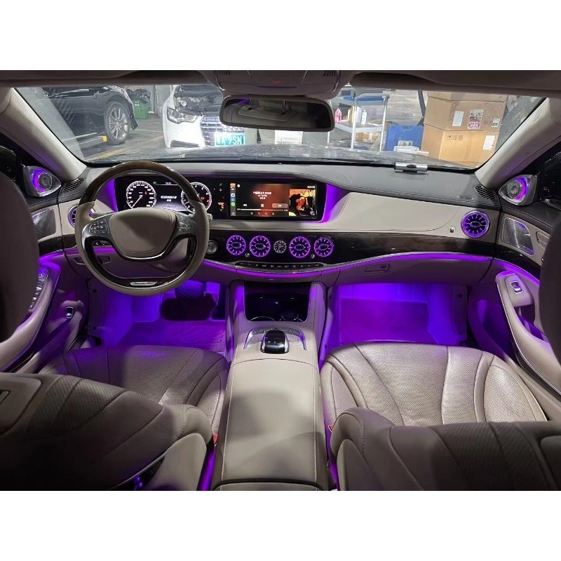 Turbine Air Outlet LED Ambient - Lighting Interior Decor 评论和价格