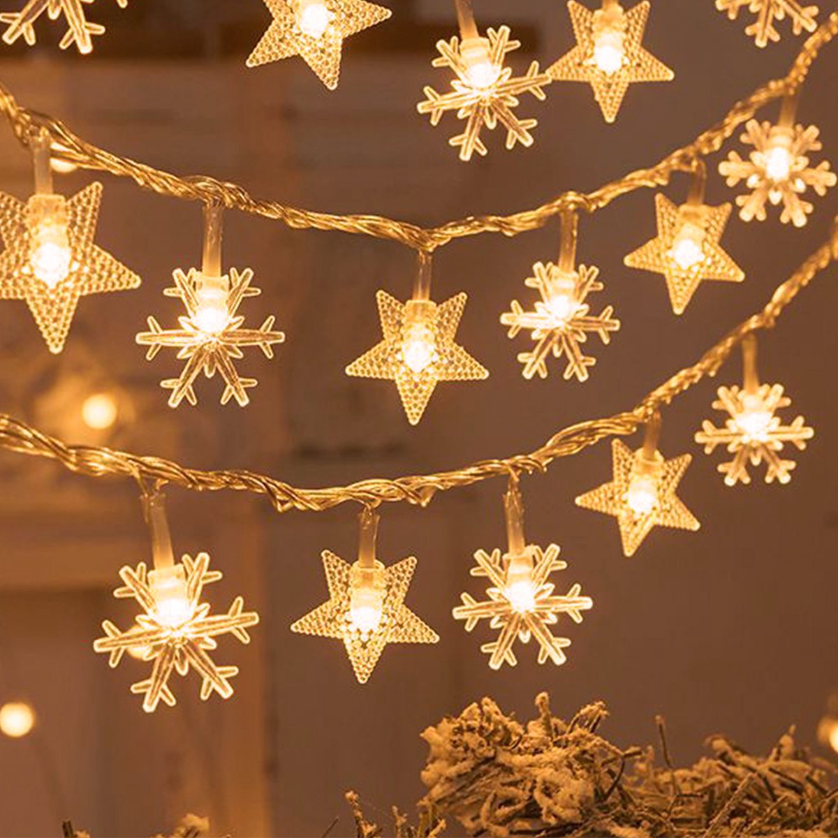 Snowflake Tree LED Light Chris - Home Decor Lighting Tree 评论和价格