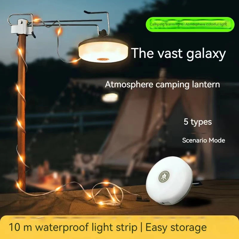 10m Atmosphere LED Camping Lig - Lighting Decor Outdoor 评论和价格
