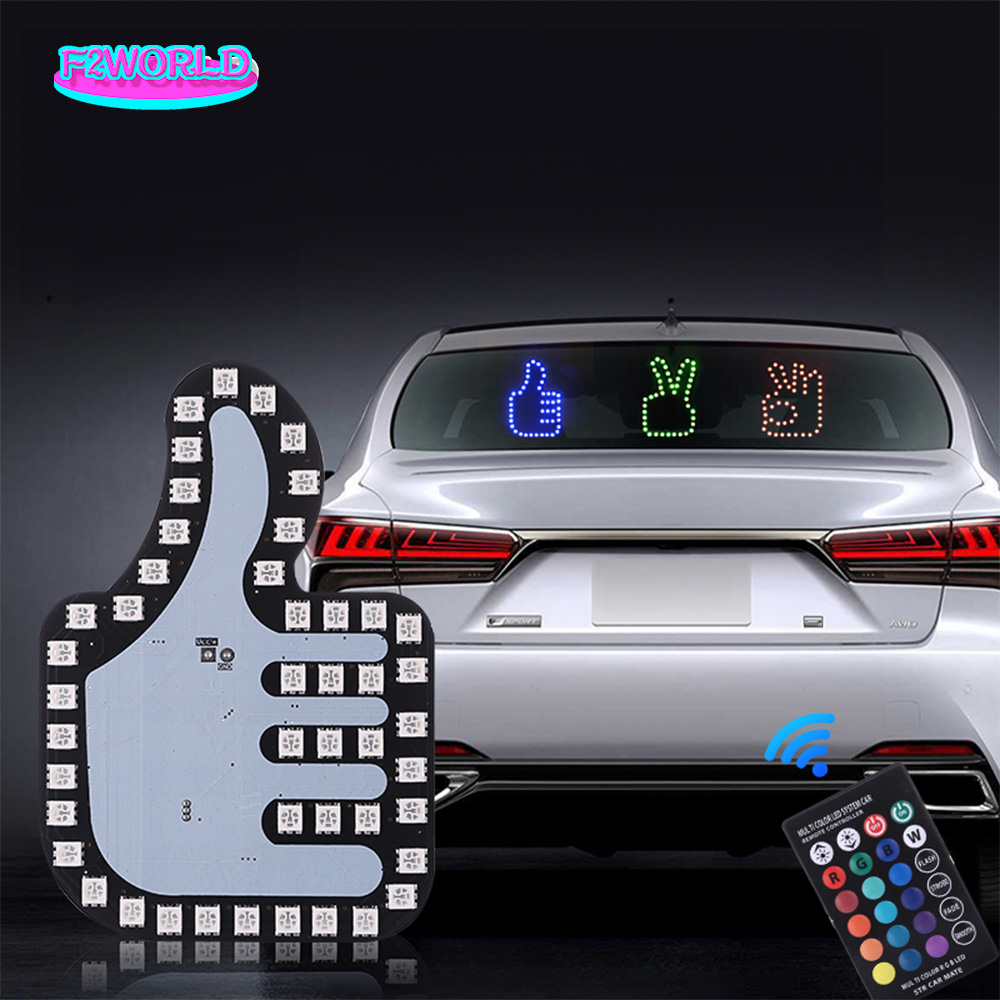 Car LED Illuminated Gesture Li - Ok Lighting Decor 评论和价格