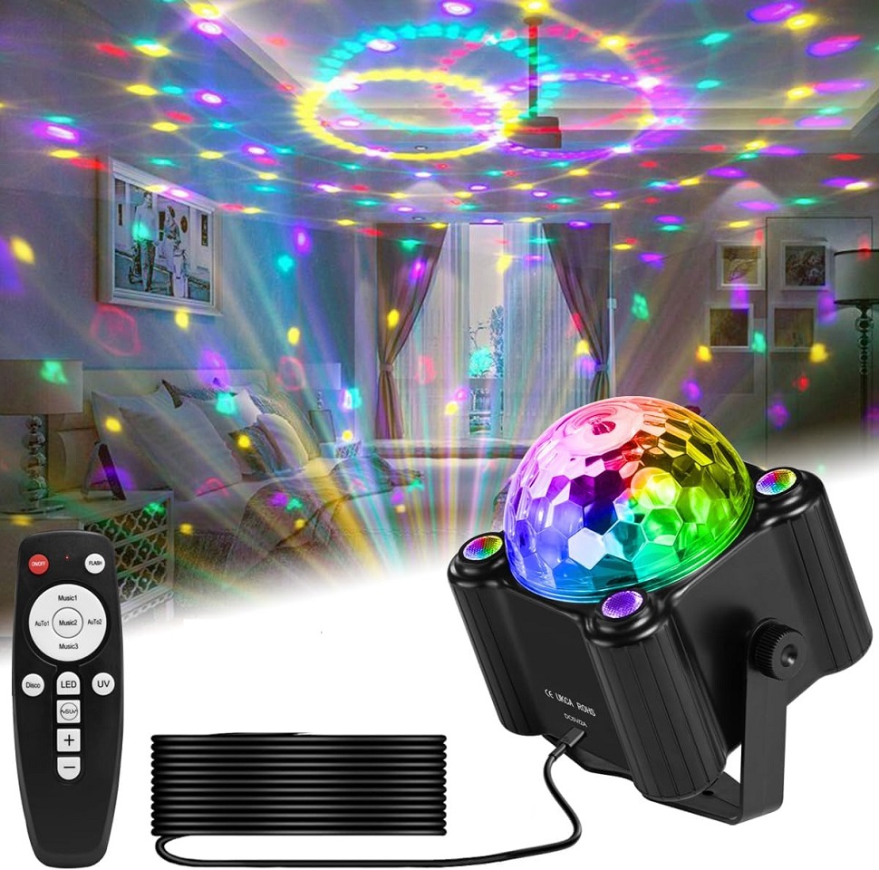 Party Lights Dj Disco Ball Lig - Lighting Effect Home Decor 评论和价格