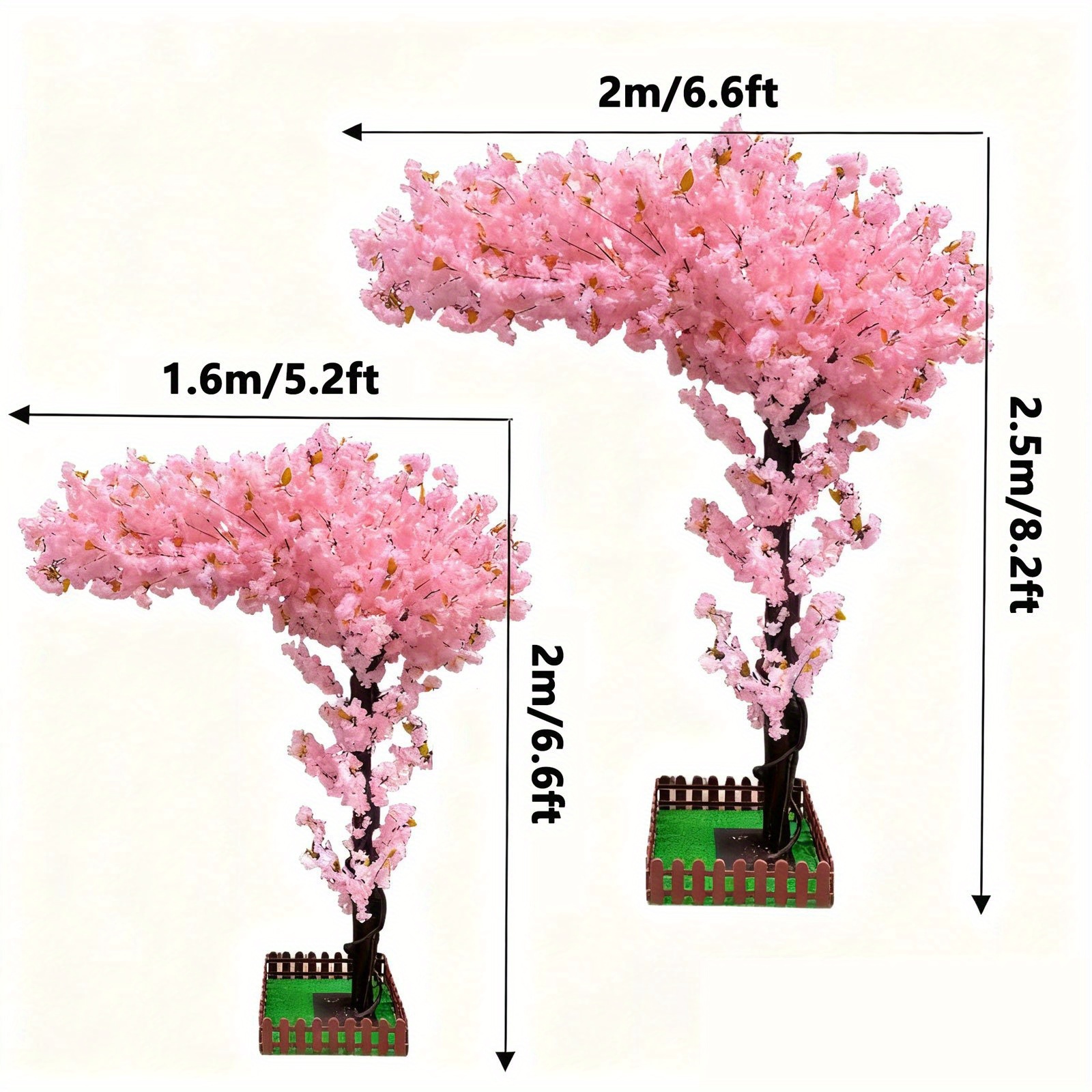 Artificial Cherry Blossom Tree - Home Decor Lighting Tree 评论和价格