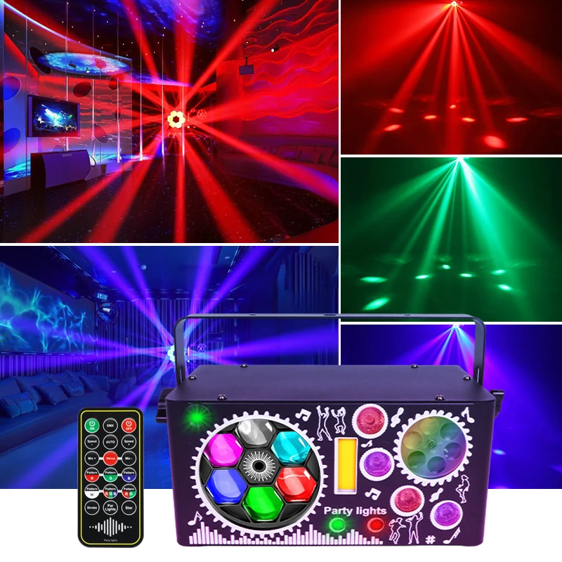 LED Laser Projection Stage Lig - Lighting Effect Home Decor 评论和价格