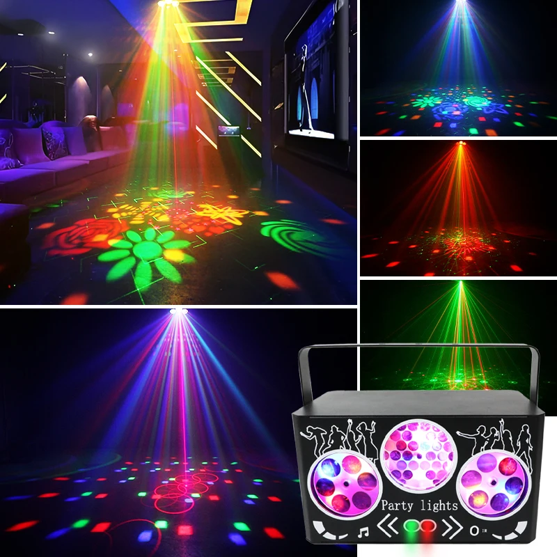 LED Laser Projection Stage Lig - Lighting Effect Home Decor 评论和价格