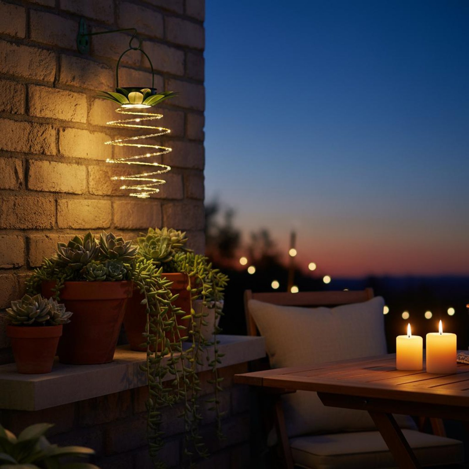 2 Pieces Solar Pineapple Lamp  - Lighting Decor Outdoor 评论和价格