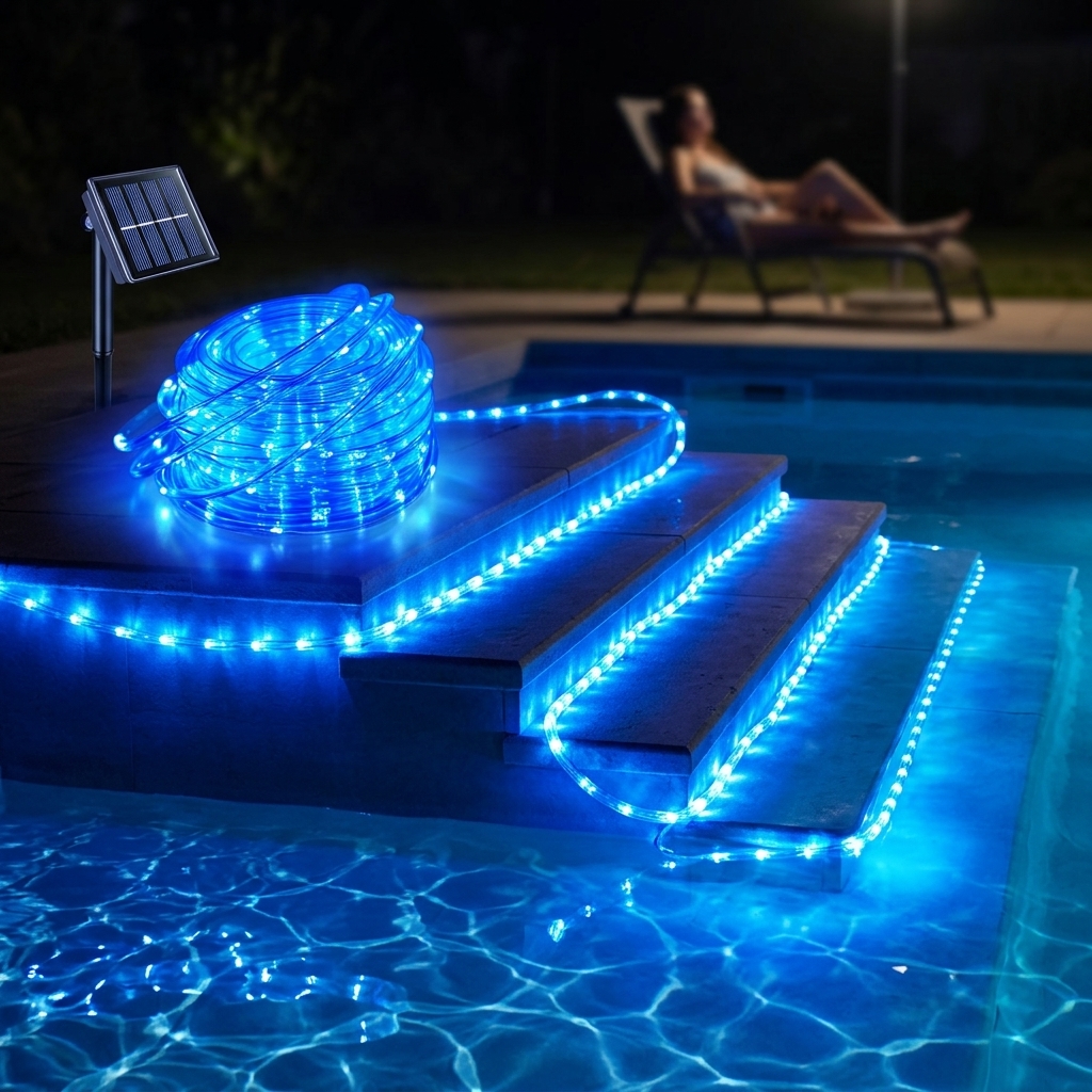 Outdoor Solar LED String Light - Lighting Decor Wedding 评论和价格