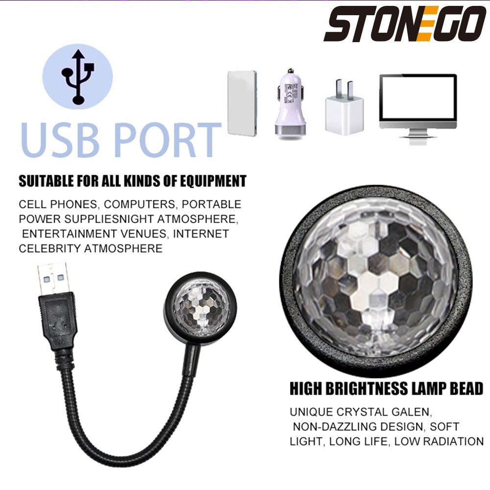 USB LED Disco Ball Light for C - Lighting Effect Home Decor 评论和价格