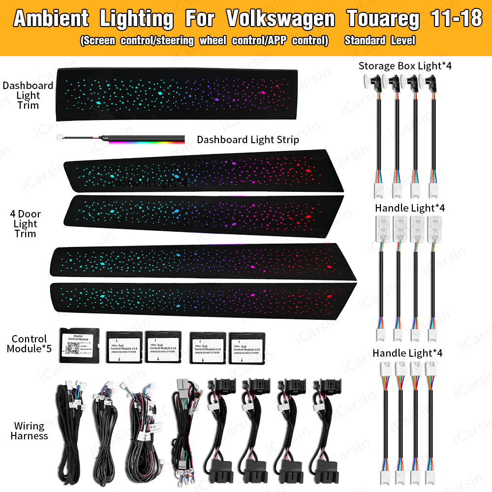 ICarsin Upgrade Symphony LED C - Lighting Interior Decor 评论和价格