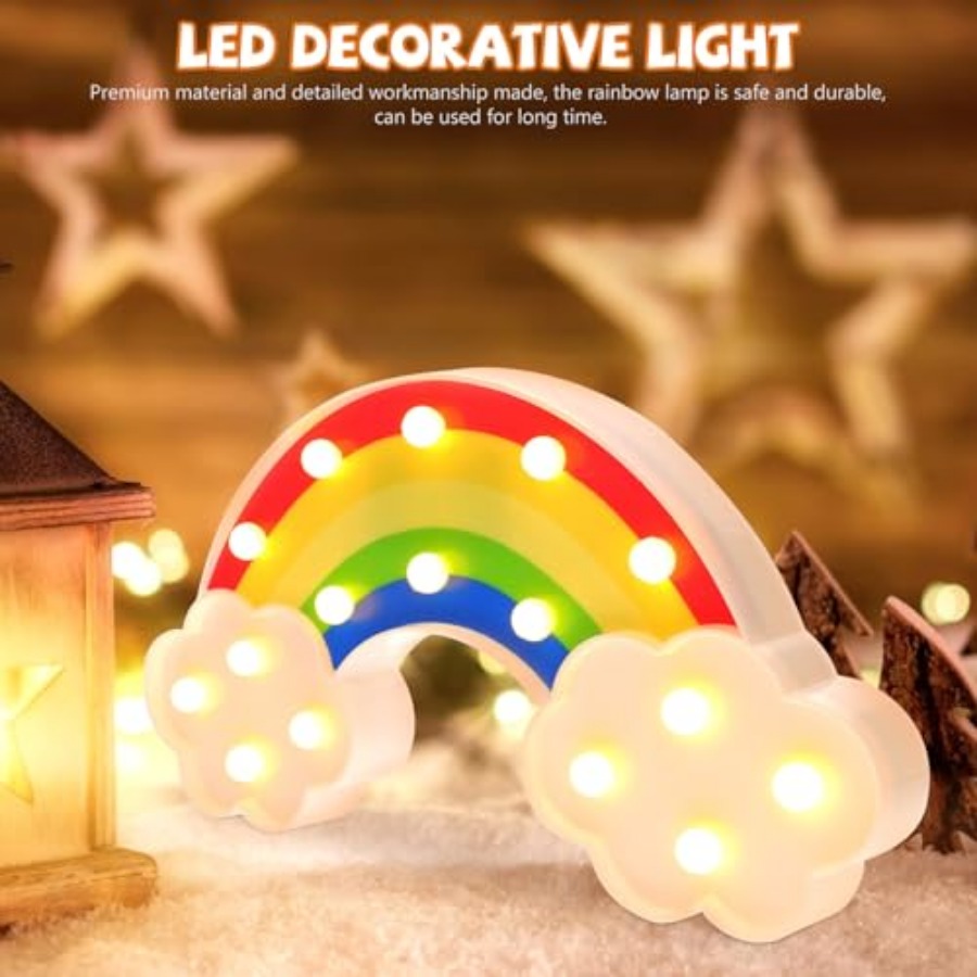 LED Rainbow Desk Light Bedside - Home Lighting And Decor 评论和价格