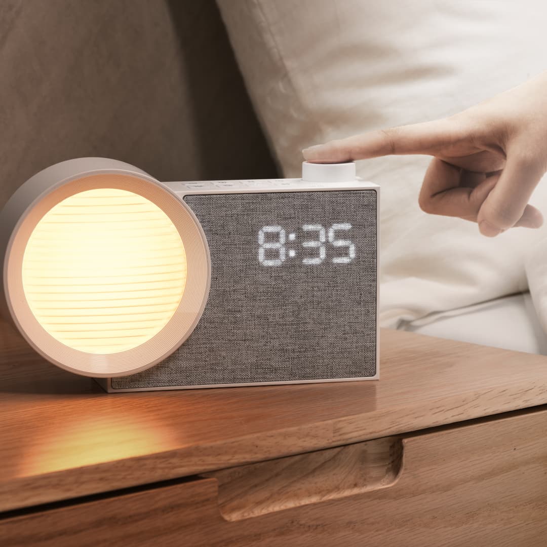 WILIT LED Night Light Alarm Cl - Lighting Decor For Bedroom 评论和价格