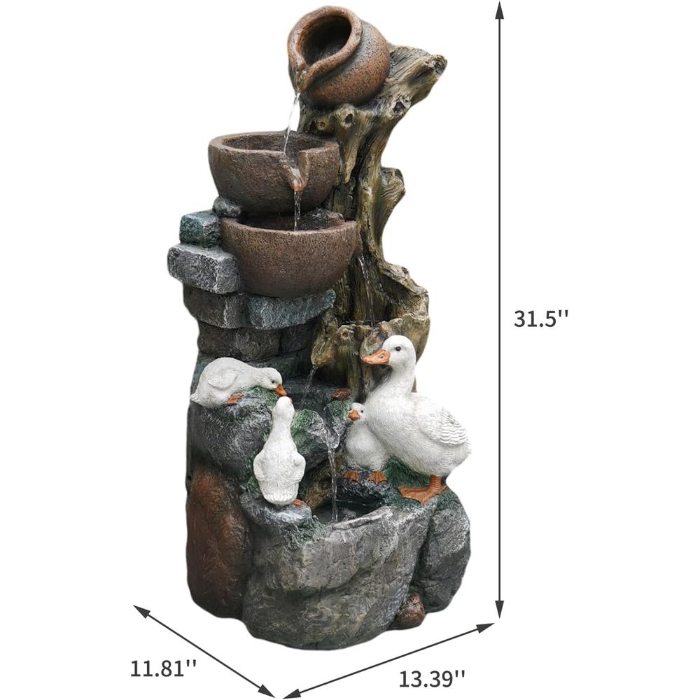 6-Tier Cascading Tree Trunk Fo - Home Decor Lighting Tree 评论和价格