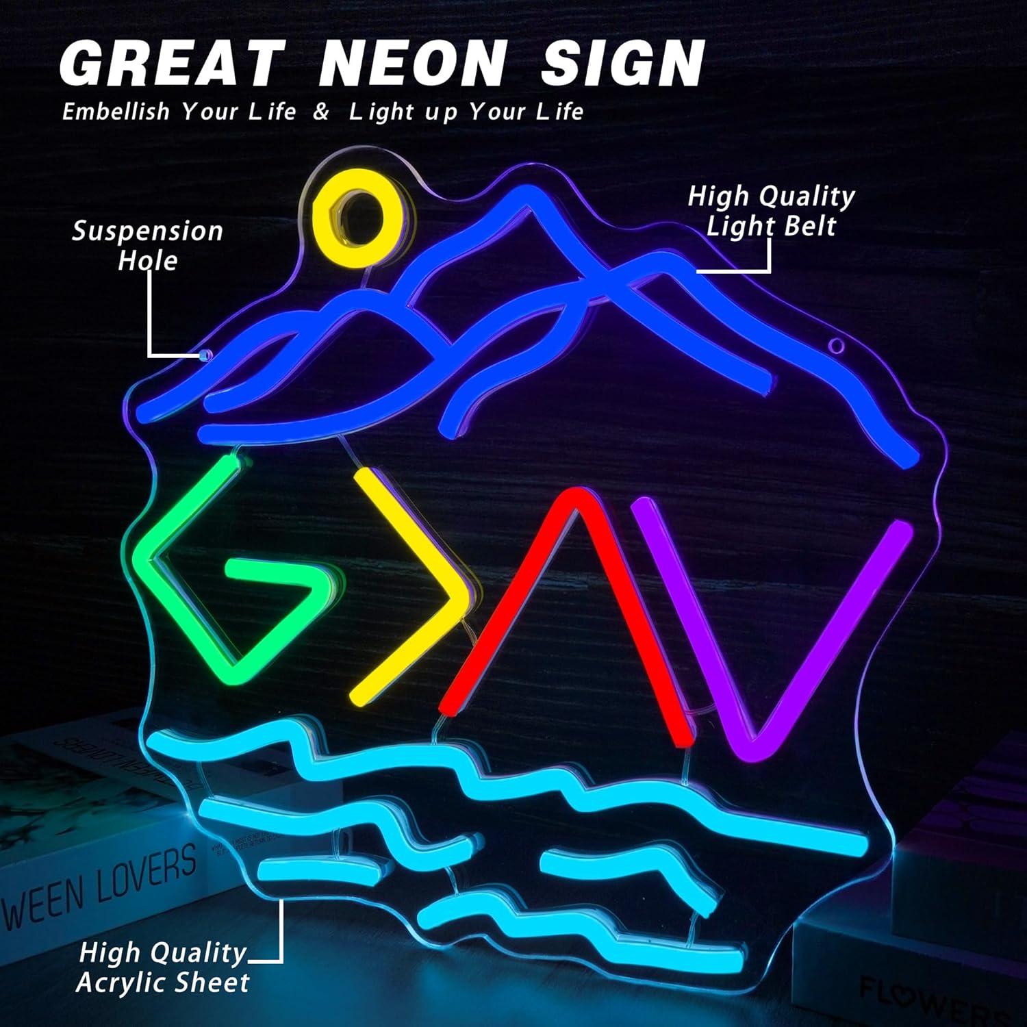 God is Greater Than The Highs  - Home Lighting And Decor 评论和价格