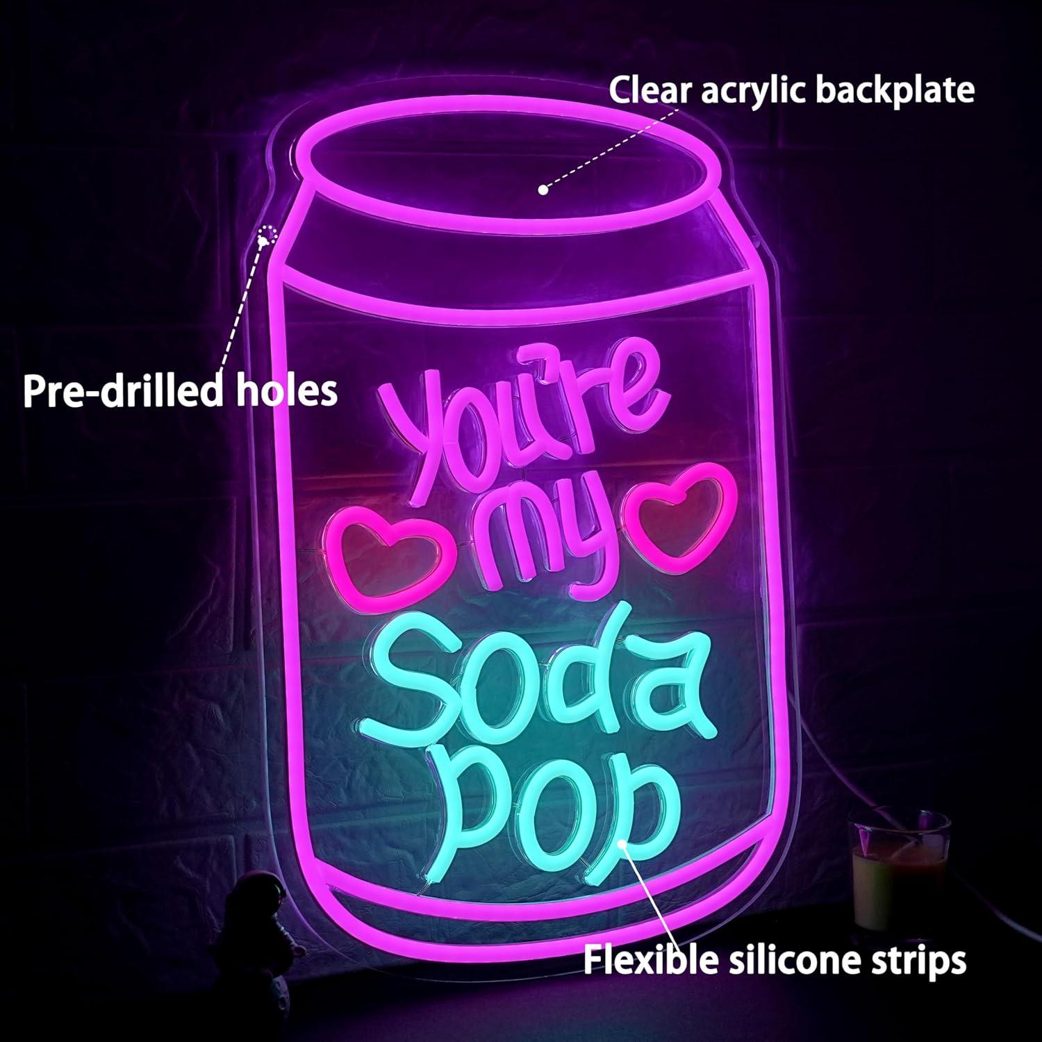 Romantic Neon Sign Dimmable LE - Home Lighting And Decor 评论和价格