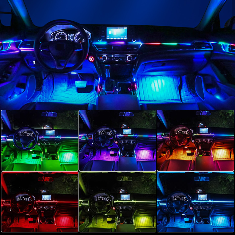 Universal Led Car Ambient Ligh - Lighting Interior Decor 评论和价格