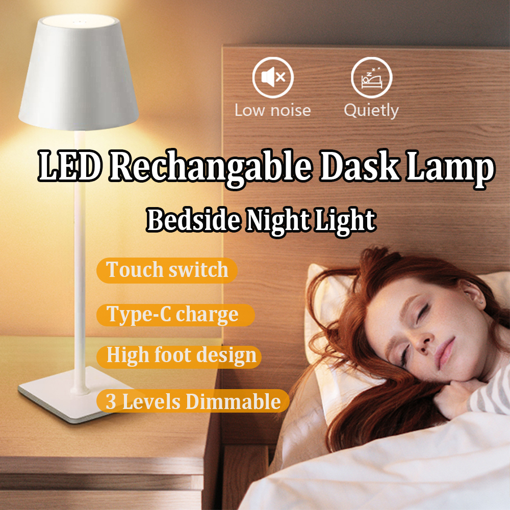 LED Rechargeable Desk Light Wi - Lighting Decor For Bedroom 评论和价格