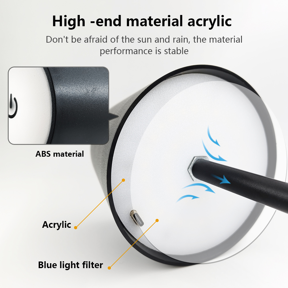 LED Rechargeable Desk Light Wi - Lighting Decor For Bedroom 评论和价格