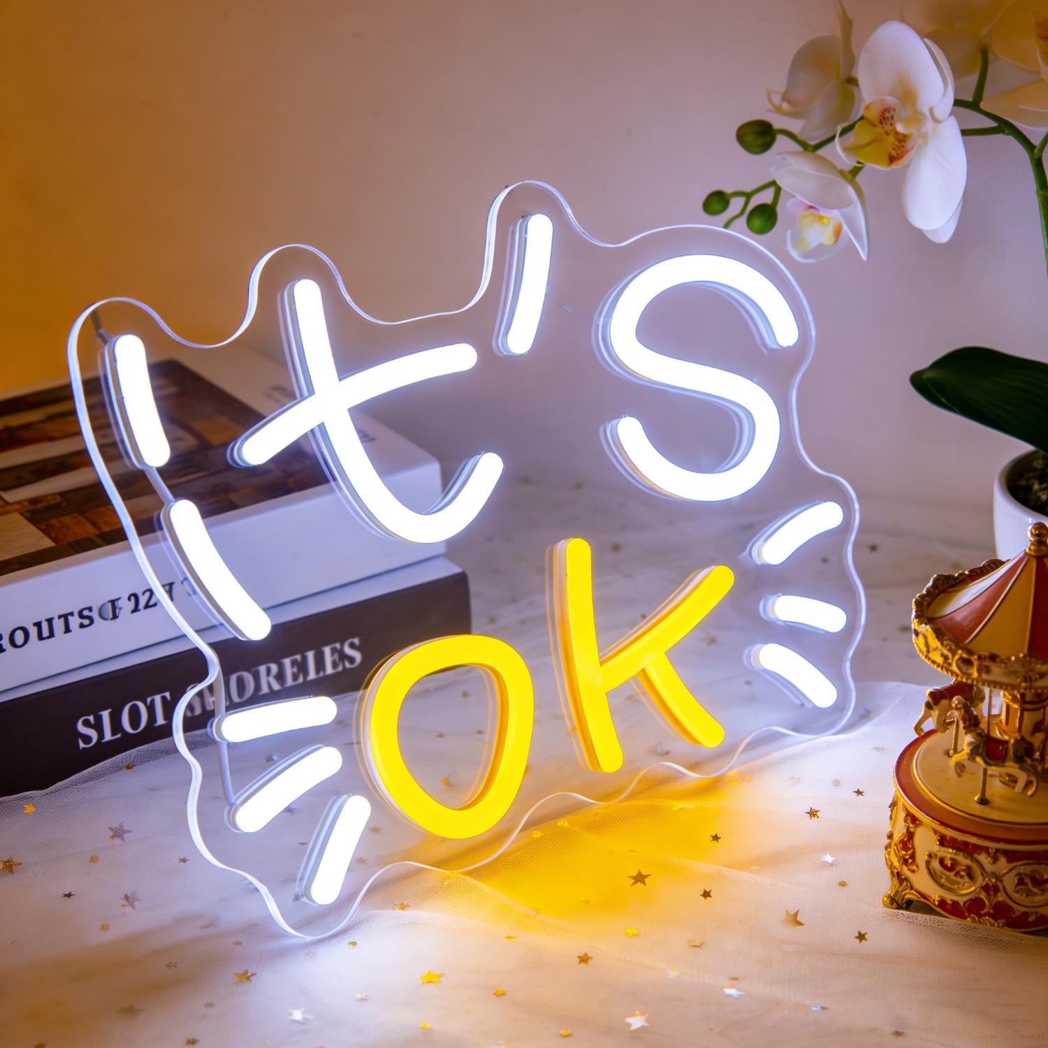 It's OK Neon Light Encouraging - Ok Lighting Decor 评论和价格