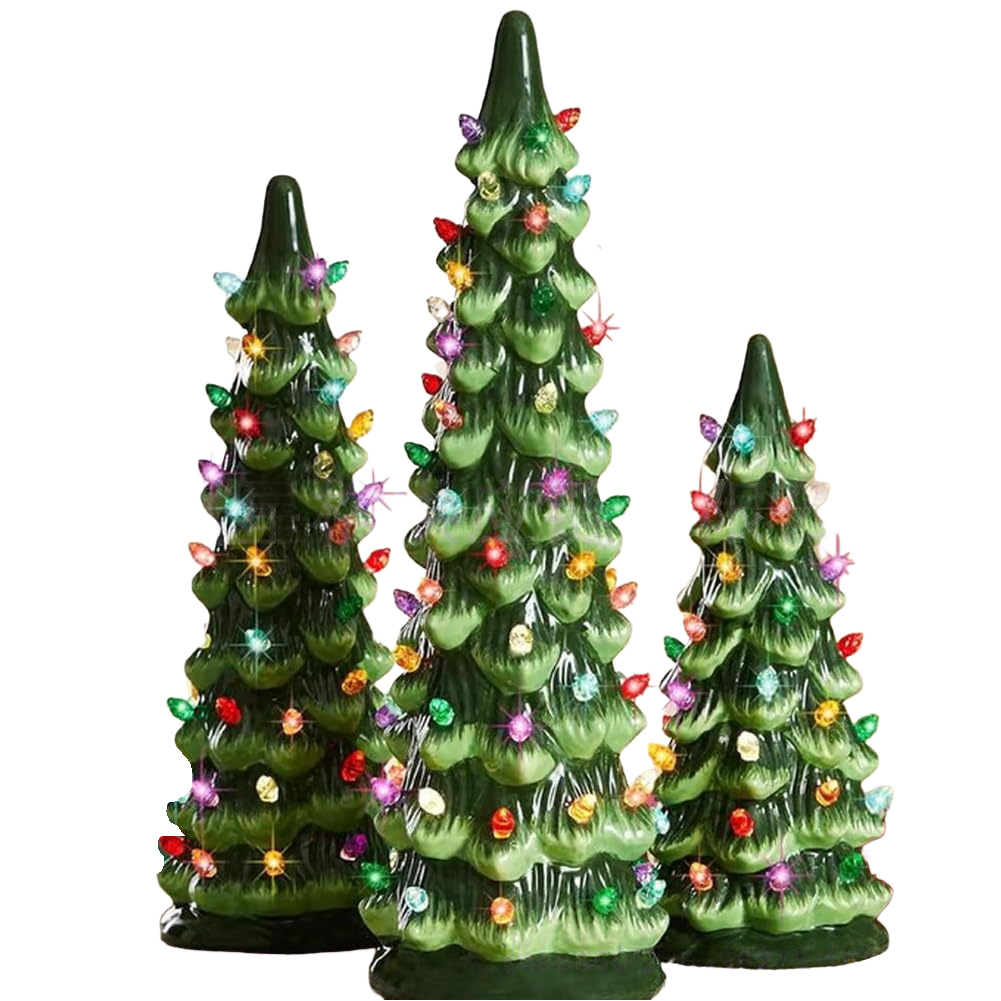 LED Christmas Lights Retro Chr - Home Decor Lighting Tree 评论和价格