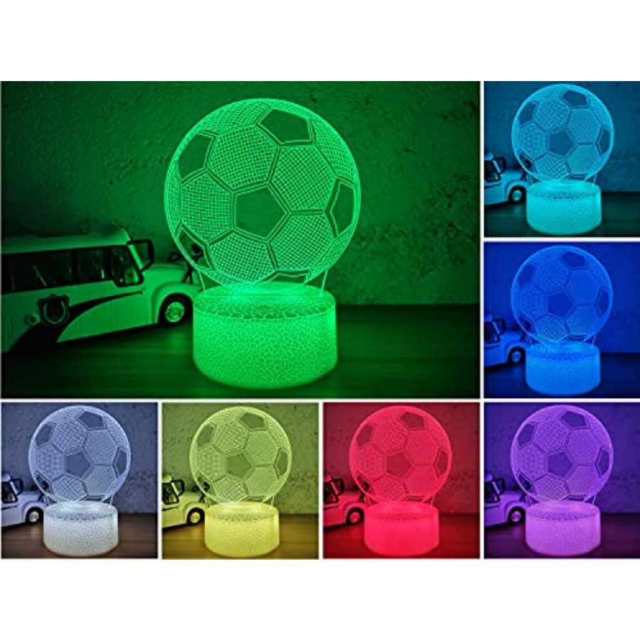 Soccer Gifts Night Light for,3 - Lighting Decor For Bedroom 评论和价格